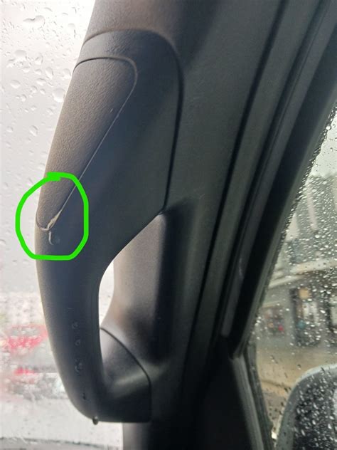 "My sunroof wouldnt seal all the way. . Ford f150 water leak passenger side handle